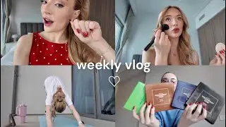 a week in my life ☁️🐱💎 | new apartment, babysitting a cat, content creating