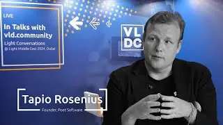 Tapio Rosenius, CEO & Founder of POET Creator Software & LDC | Light Conversations LIBME 2024 Dubai
