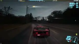 FERRARI F40 COMPETIZIONE VS MAcLAREN F1 ( NFSW WORLD UNITED.GG ) CAMPUS INTERCHAGER