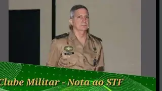 Nota do  Clube Militar ao STF