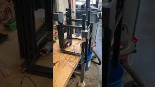 Testing Vertical  Slide Mechanism - Lowering the side frame