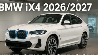 BMW iX4 2026/2027 | Next-Gen Electric SUV | Luxury EV Future Revealed