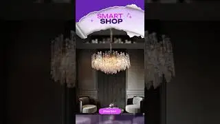 Girona Glass Modern Chandelier