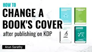 How to Change Book's Cover After Publishing it (Amazon KDP)