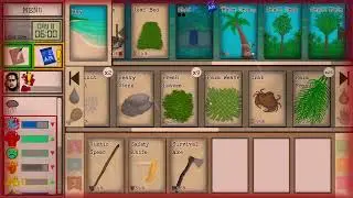 Let's Play, CARD SURVIVAL : Tropical Island -[Third Attempt Part 02. I AM HURT]