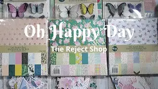 The Reject Shop Oh Happy Day 1 The Craft Stall + 11 Cards