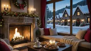 Cozy Fireplace with Smooth Jazz | 3 Hours of Relaxing Fire & Jazz to Disconnect