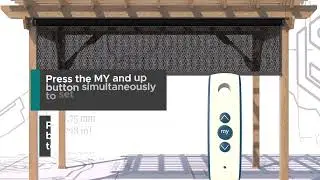 3D video of a Surface Mount Installation of Universal Screens Motionscreen