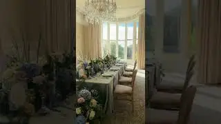 From Empty Table to Elegant Winter Wedding at Clevedon Hall #UKWedding #WeddingInspiration