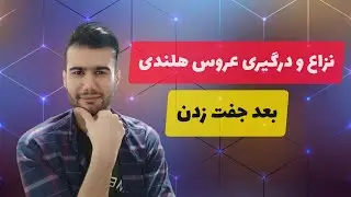 درگیری و نزاع بین جفت عروس هلندی
