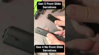 Три отличия! Glock Gen 4 против Gen 5!