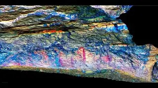 Pecos River Style Rock Art Site Near the Rio Grande - 3D Modeling