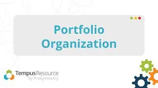 Use Case: Portfolio Organization