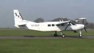 First skydive with the PH-SWP Cessna 208B Super Cargomaster at Teuge Airport