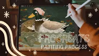 procreate painting process ✷ timelapse
