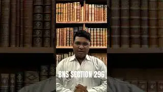 BNS SECTION 296 does any obscene act in any public place #youtubeshorts #shorts #trending  #slc