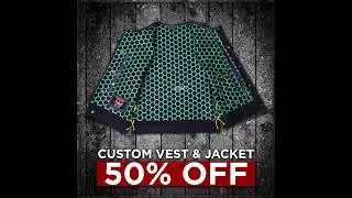 Daniel Smart Custom Jackets & Vests | 50% OFF + Free Gift Deal #danielsmart #customvest #motogear