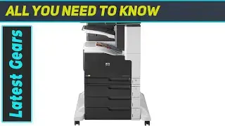 HP LaserJet Enterprise 700 Color MFP M775f: The Ultimate Multifunction Laser Printer!