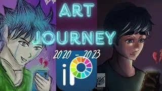 IBISPAINTX ART JOURNEY 2020-2023 ON ANDROID PHONE