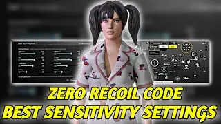 NEW UPDATE 🔥!! ZERO RECOIL BEST SENSITIVITY CODE + CONTROL SETTINGS PUBG MOBILE/BGMI