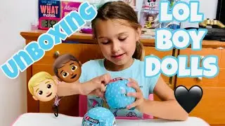 Opening #LolBoys Dolls!! Who will I get?!? 💙👦🏼👦🏾💙 #lolsurprise