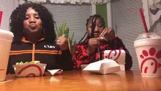 CHICK FIL A  MUKBANG!!! FT MOMMA TAYLOR