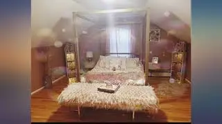 DHP Modern Canopy Metal Bed, Gold, King review