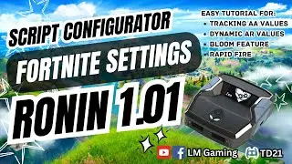 Create Fortnite Scripts Easily With Adaptive Anti Recoil & Tracking Aim Assist | Easy Tutorial