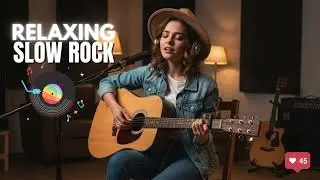 🌌 Relaxing Slow Rock Songs | Night Chill Soft Rock for Stress Relief