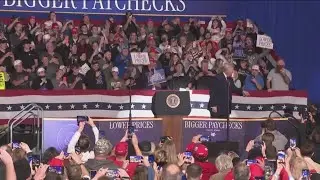 President Trump affirms E15 promise, stresses importance of midterms in Clive address