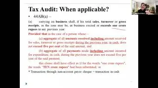 Practical Approach in Tax Audit