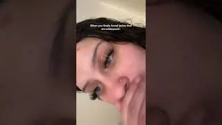 Diy lash extensions struggles