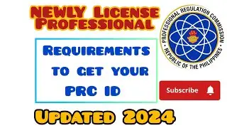 WHAT ARE THE REQUIREMENTS TO CLAIM PRC ID ?(PROFESSIONAL IDENTIFICATION CARD) UPDATED 2024
