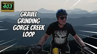 THE ULTIMATE Gravel Cycling Loop - Gorge Creek - Kananaskis Alberta