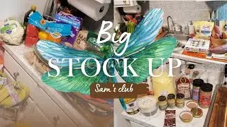Sam's club haul | Stocking up our new home | Natural grocers & The American made store