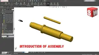 Solidworks Assembly Tutorial || Exercise - 02 || Return Shaft Assembly || with all components ||