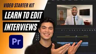 Как редактировать интервью в Premiere Pro (для начинающих)