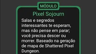como joga o m&oacute;dulo pixel sojourn do pathos:nethack codex.