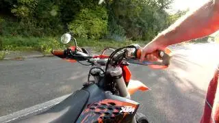 KTM 450 EXC-R Soundcheck with LeoVince