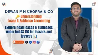 Understanding Sublease Accounting and Ind AS 116 🔑🏢
