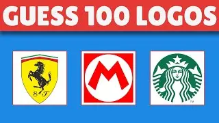 Guess 100 Logos in 5 Minutes | Ultimate Logo Speed Test 🚀