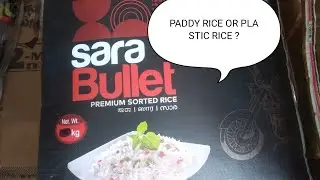🤔😱PADDY RICE OR PLASTIC RICE?WATCH FOR MORE INFO 🙏👍