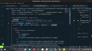 FrontEnd: Product details and Shopping Cart