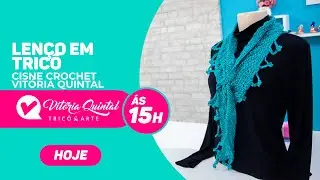 Aprenda a Fazer um Lenço em Tricô #Coatscorrente #Knitting #tejer
