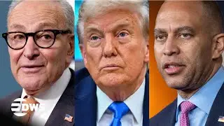 FULL PRESSER: Jeffries & Schumer Attack Trump on Healthcare Failures | AC15