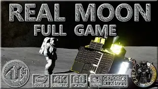 Поехали на Луну - НАСТОЯЩАЯ ЛУНА - ПОЛНАЯ ВЕРСИЯ ИГРЫ (4K, 60 кадров в секунду, RTX-4090)