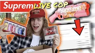 I Copped All of This Manual From Supreme + Live Cop!