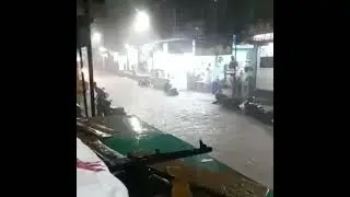 Heavy Rainfall At Aurangabad.