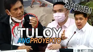 PASADO sa Kongreso ang paglalagay ng DENR ng dolomite sand sa Manila Bay
