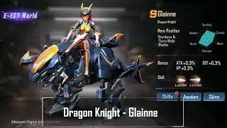 Contra Returns - Dragon Knight Glainne In-Game Skills